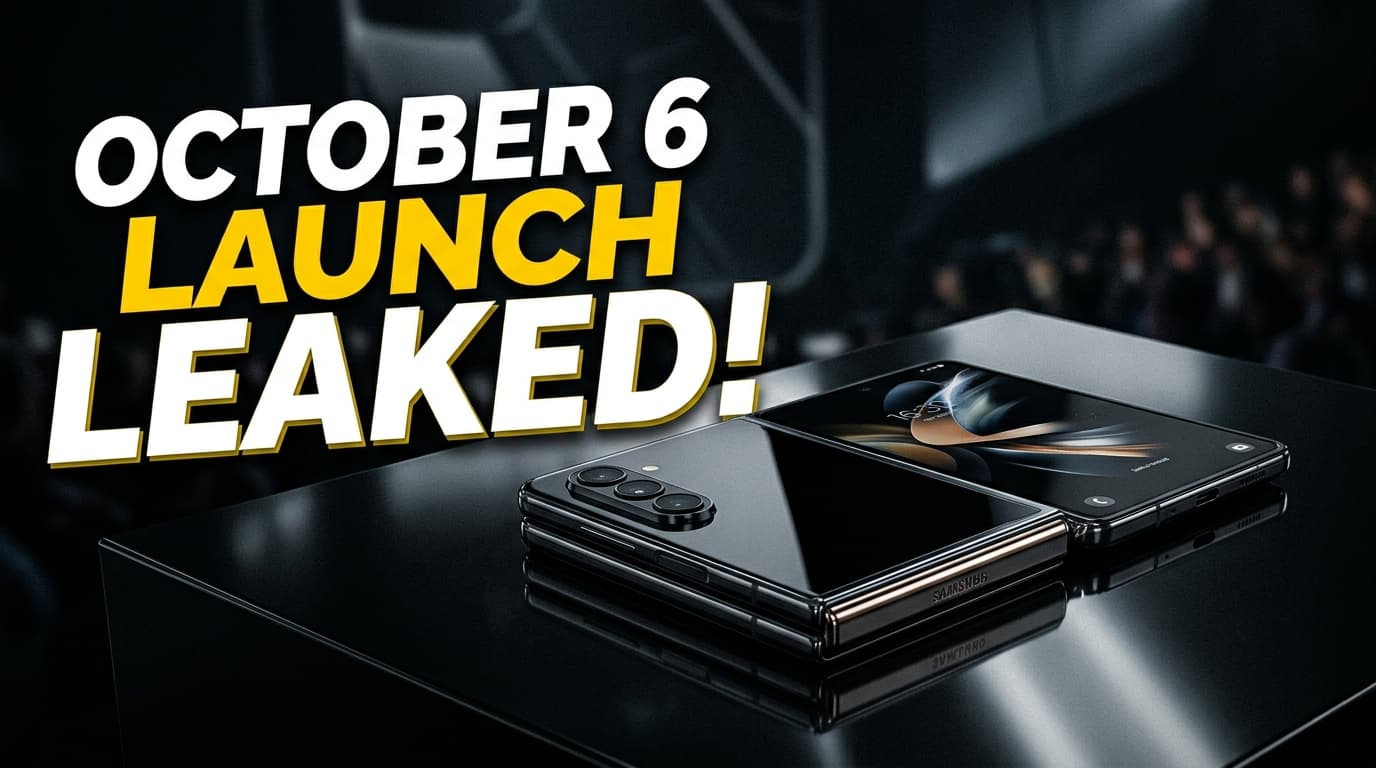The Vivo X Fold 6 smartphone folded slightly on a dark studio background